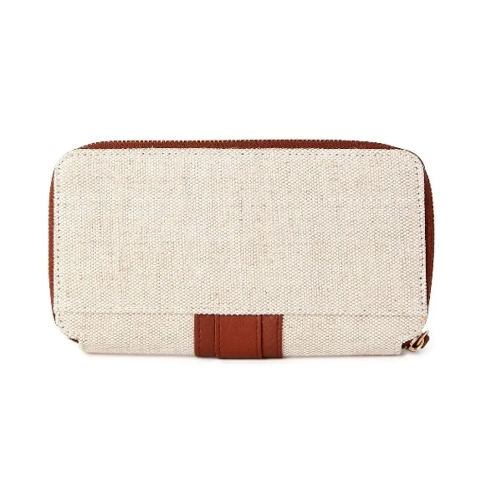 Women’s Freda Zip Around Wallet Bag Purse - Picture 3 of 5